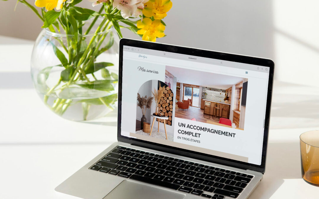 Site web pour Élodie Séris