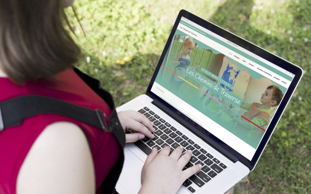Site web pour Les Chemins de Traverse