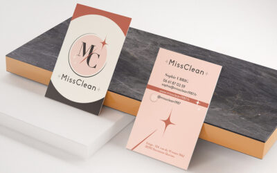 Cartes de visite pour MissClean