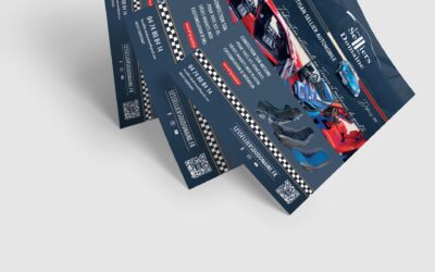 Création et impression de flyers pour les Selliers du Domaine