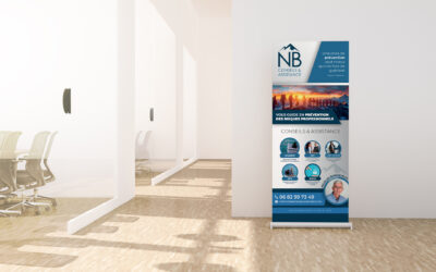 Création d&rsquo;un roll-up pour NB Conseils & Assistance