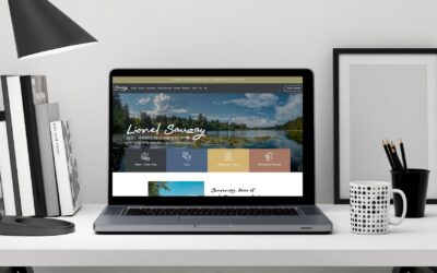 Création d&rsquo;un site web pour Lionel Sauzay