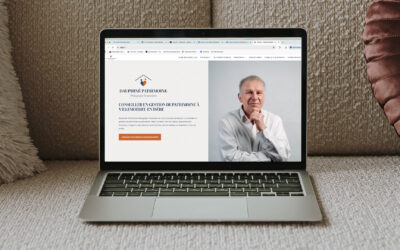 Création de site web vitrine pour Marc Duhamel
