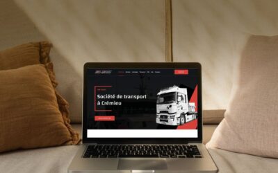 Création de site web vitrine pour FRB-Trans