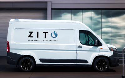 Création d&rsquo;identité visuelle pour Zito Plombier Chauffagiste