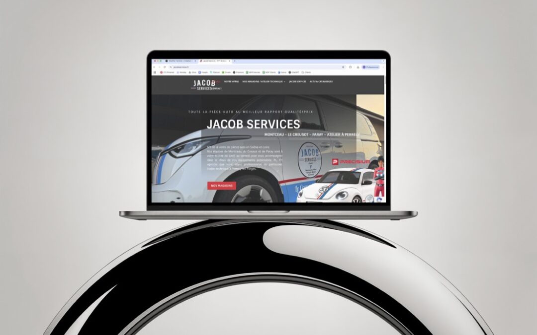 Site internet pour Jacob Services