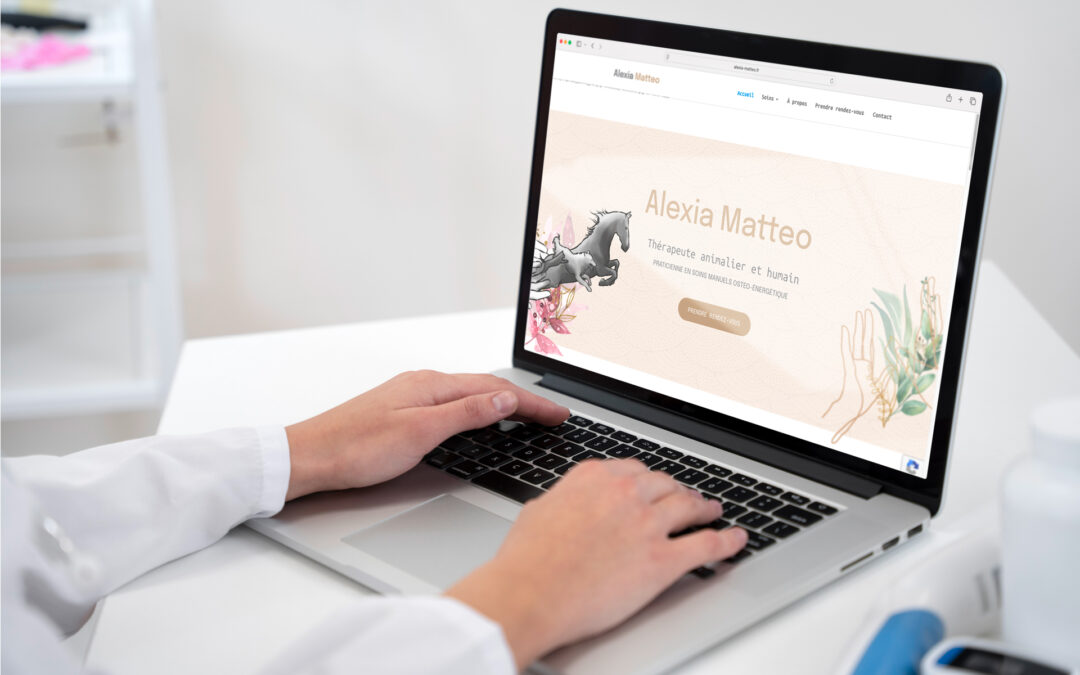 Site web pour Alexia Matteo