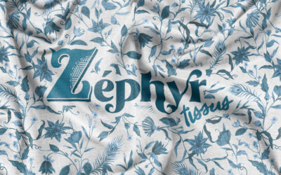 Identité visuelle pour ZéphyrTissus