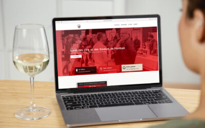 Site internet pour le Salon des Vins et des Saveurs de Montluel
