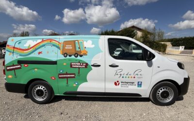 Covering véhicule pour Léo Lagrange